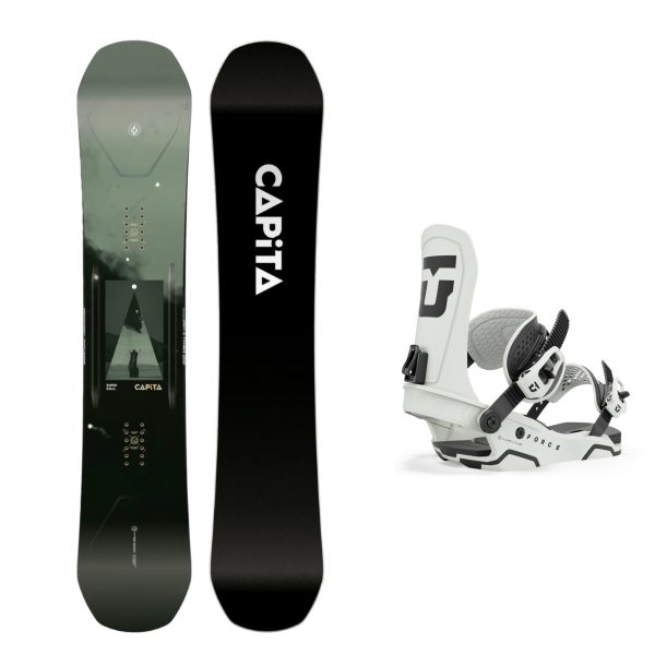 CAPiTA Super D.O.A Snowboard with Union Force Snowboard Bindings 2025 on Sale