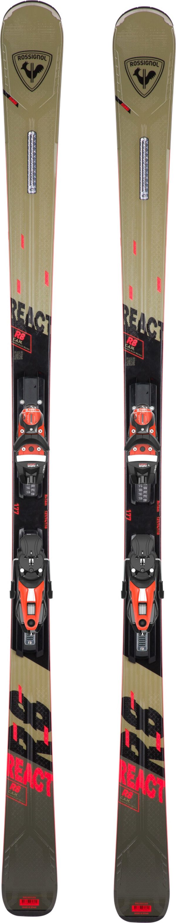 Rossignol React 8 C.A.M. Skis with Konect NX 12 Bindings 2024 For Cheap