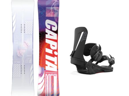 CAPiTA Pathfinder Camber Snowboard with Union Atlas Binding 2025 Sale