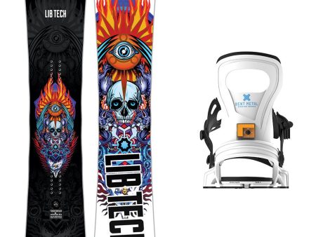 Lib Tech Terrain Wrecker Snowboard with Bent Metal Women s Beam Snowboard Binding 2025 Online Hot Sale