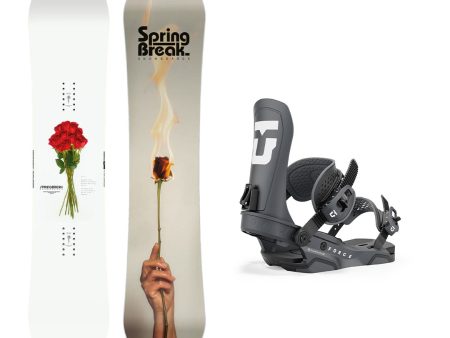 CAPiTA Spring Break Powder Twin Snowboard with Men s Union Force Snowboard Bindings 2025 Hot on Sale