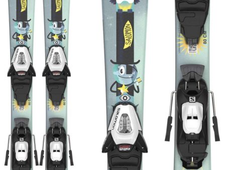 Salomon T1 XS System Ski With C5 Ski Bindings 2024 Online now