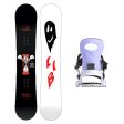 Lib Tech Women s Two Time Snowboard with Bent Metal Women s Metta Snowboard Binding 2025 Online Sale