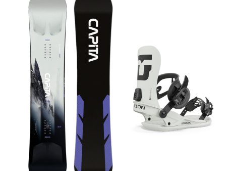 CAPiTA Mega Mercury Snowboard with Union Strata Snowboard Bindings 2025 For Sale