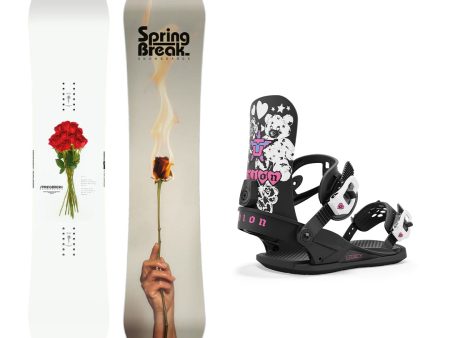 CAPiTA Spring Break Powder Twin Snowboard with Union Women s Legacy Snowboard Bindings 2025 Online