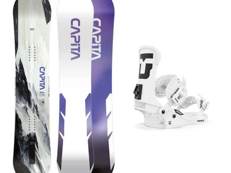 CAPiTA Mercury Snowboard with Union Force Classic - Team High Back - Snowboard Binding 2025 Online Sale