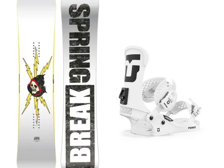 CAPiTA Spring Break Resort Twin Snowboard with Union Men s Force Classic - Team High Back - Snowboard Binding 2025 Discount