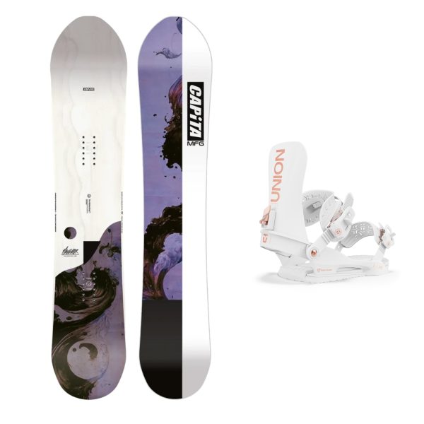 Capita The Navigator Women s Snowboard with Union Women s Juliet Snowboard Bindings 2025 Hot on Sale