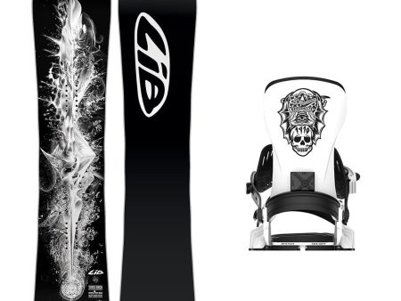 Lib Tech Orca Snowboard with Bent Metal Transfer Snowboard Binding 2025 Online now