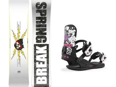 CAPiTA Spring Break Resort Twin Snowboard with Union Women s Legacy Snowboard Bindings 2025 Online Hot Sale