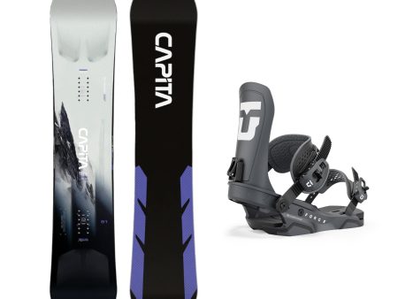 CAPiTA Mega Mercury Snowboard with Union Force Snowboard Bindings 2025 Online Hot Sale