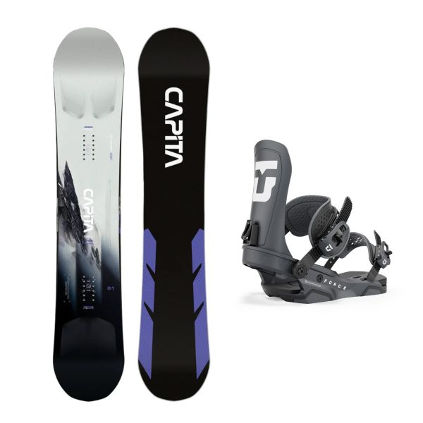 CAPiTA Mega Mercury Snowboard with Union Force Snowboard Bindings 2025 Online Hot Sale