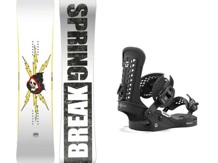 CAPiTA Spring Break Resort Twin Snowboard with Union Women s Trilogy Classic Snowboard Bindings 2025 For Sale