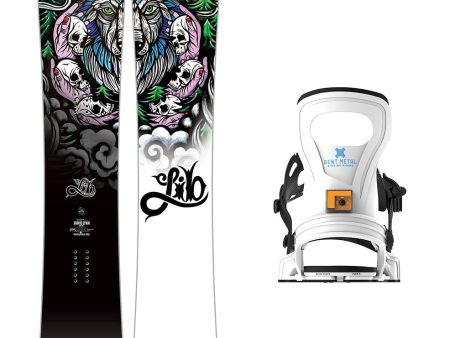 Lib Tech Jamie Lynn Snowboard with Bent Metal Women s Beam Snowboard Binding 2025 Online Sale