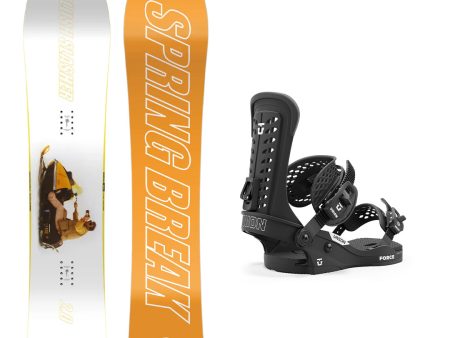 CAPiTA Spring Break Slush Slasher 2.0 Snowboard with Men s Union Force Classic Snowboard Bindings 2025 Fashion