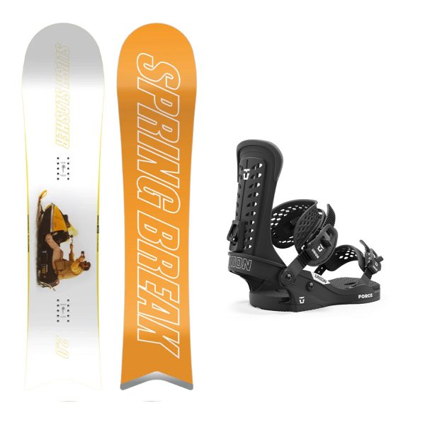 CAPiTA Spring Break Slush Slasher 2.0 Snowboard with Men s Union Force Classic Snowboard Bindings 2025 Fashion