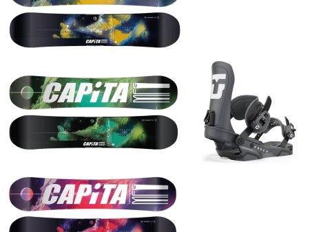 CAPiTA Outerspace Living Snowboard with Union Force Snowboard Bindings 2025 Online