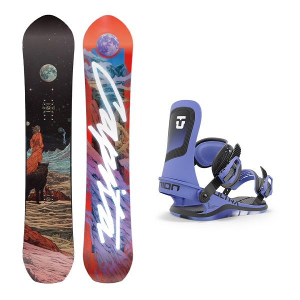 CAPiTA The Equalizer Women s Snowboard with Union Women s Ultra Snowboard Binding 2025 Online now