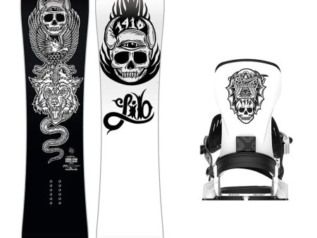 Lib Tech Jamie Lynn Short Wide Snowboard with Men s Bent Metal Transfer Snowboard Binding 2025 Online now