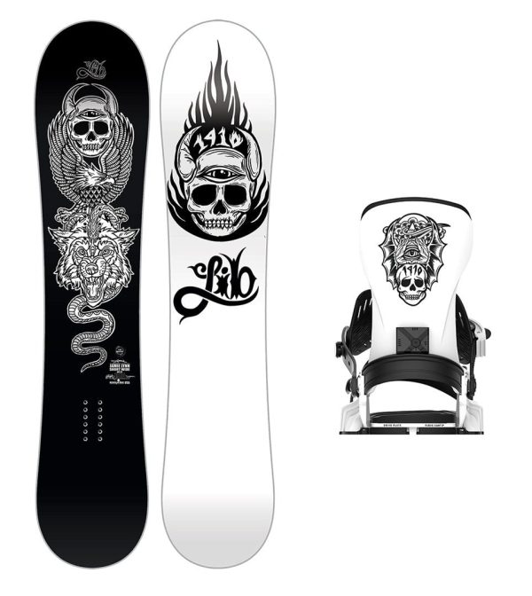 Lib Tech Jamie Lynn Short Wide Snowboard with Men s Bent Metal Transfer Snowboard Binding 2025 Online now