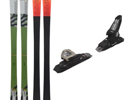 K2 Mindbender 89 TI Skis with Griffon 13 Demo Bindings 2024 For Cheap