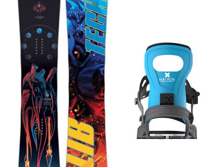 Lib Tech Rasman Snowboard with Bent Metal Bolt Snowboard Binding 2025 Online Hot Sale