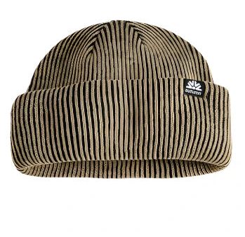 Autumn Shorty Cord Double Roll Beanie 2025 Supply