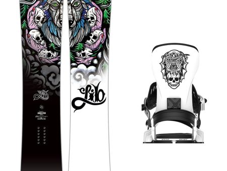 Lib Tech Jamie Lynn Snowboard with Men s Bent Metal Transfer Snowboard Binding 2025 Supply