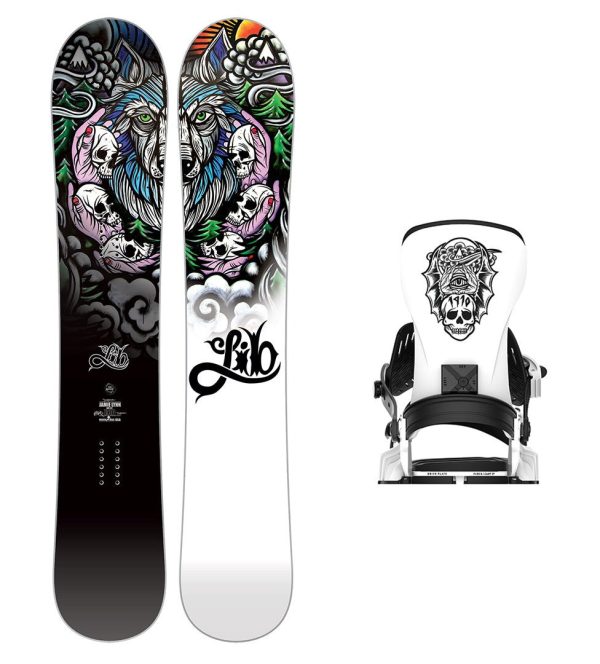 Lib Tech Jamie Lynn Snowboard with Men s Bent Metal Transfer Snowboard Binding 2025 Supply