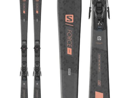 Salomon Women s Force 5 System Skis with M10 Ski Bindings 2021 Online Sale