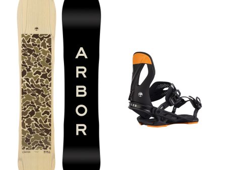 Arbor Carter Snowboard with Arbor Cypress Snowboard Binding 2025 Supply