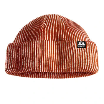 Autumn Shorty Cord Double Roll Beanie 2025 Supply