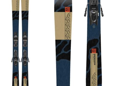 K2 Mindbender 90C Skis with Marker Squire 10 Bindings 2024 Supply