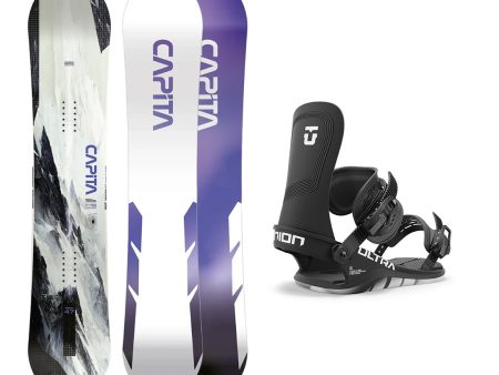 CAPiTA Mercury Snowboard with Union Ultra Snowboard Bindings 2025 on Sale