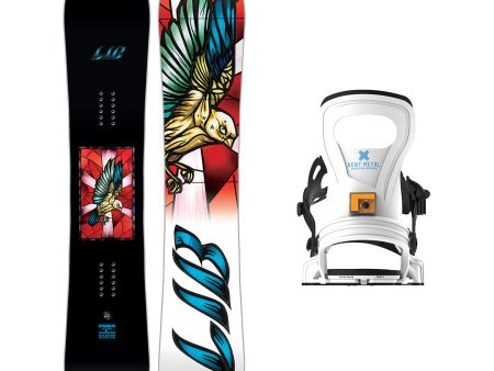 Lib Tech Women s Dynamiss Snowboard with Bent Metal Women s Beam Snowboard Binding 2025 Online now