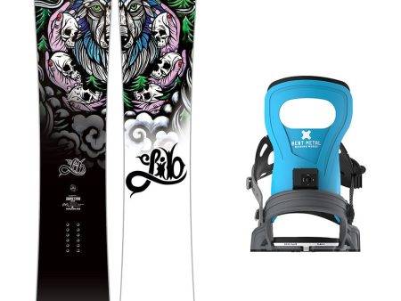 Lib Tech Jamie Lynn Snowboard with Men s Bent Metal Bolt Snowboard Binding 2025 Hot on Sale