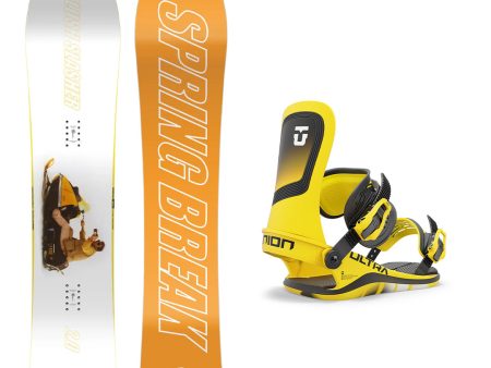 CAPiTA Spring Break Slush Slasher 2.0 Snowboard with Men s Union Ultra Snowboard Bindings 2025 For Sale