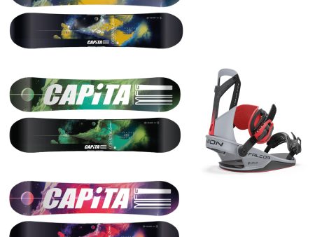 CAPiTA Outerspace Living Snowboard with Union Falcor Snowboard Binding 2025 Discount