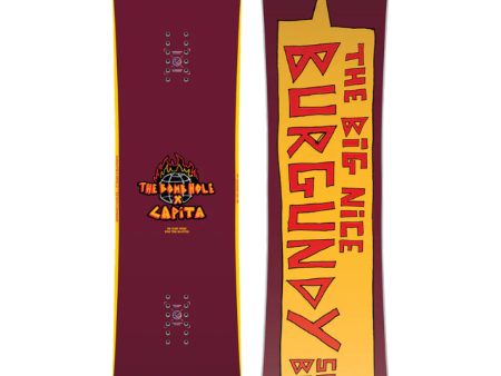 CAPiTA Big Nice Burgundy Snowboard 2025 Fashion