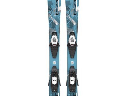 Salomon QST Junior with C5 bindings System Skis 2024 Hot on Sale