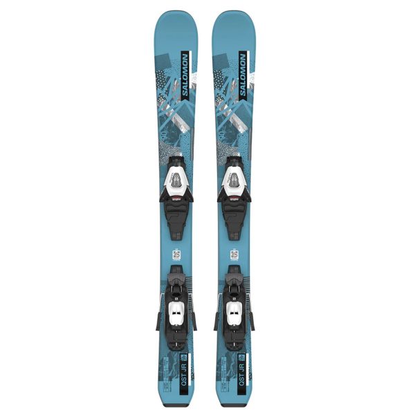 Salomon QST Junior with C5 bindings System Skis 2024 Hot on Sale