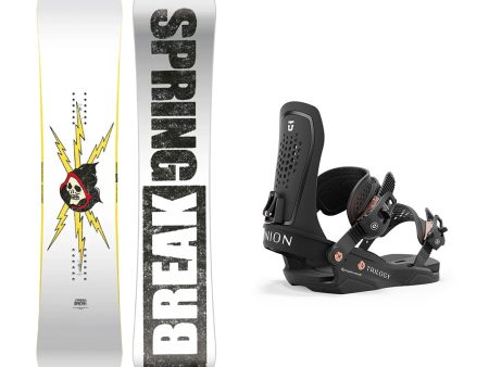 CAPiTA Spring Break Resort Twin Snowboard with Union Women s Trilogy Snowboard Binding 2025 Discount