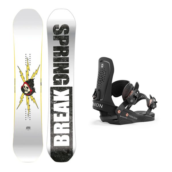 CAPiTA Spring Break Resort Twin Snowboard with Union Women s Trilogy Snowboard Binding 2025 Discount