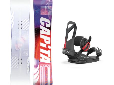 CAPiTA Pathfinder Camber Snowboard with Union Falcor Snowboard Binding 2025 Sale