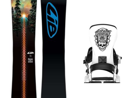 Lib Tech Golden Orca Snowboard with Bent Metal Transfer Snowboard Binding 2025 Online now