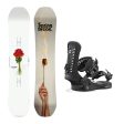 CAPiTA Spring Break Powder Twin Snowboard with Union Women s Trilogy Classic Snowboard Bindings 2025 Discount