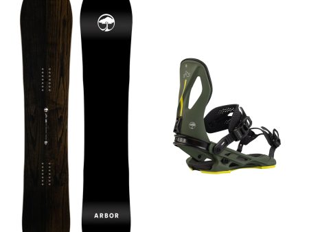 Arbor GPS Snowboard Arbor Cypress Pat Moore Snowboard Binding 2025 Online Hot Sale