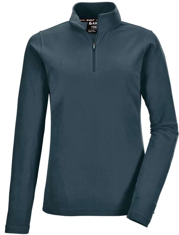 Killtec Women s Microfleece 1 4 Zip Shirt 2022 For Discount